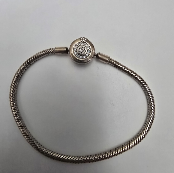 Pandora Jewelry - Pandora Gold Bracelet with Silver Accents